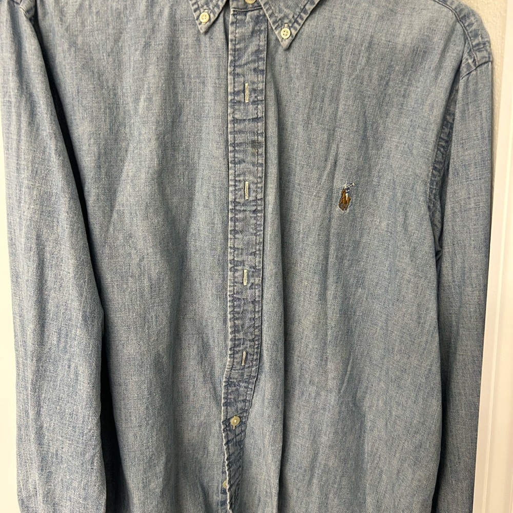 Polo by Ralph Lauren Blue Casual Button Down Shirt